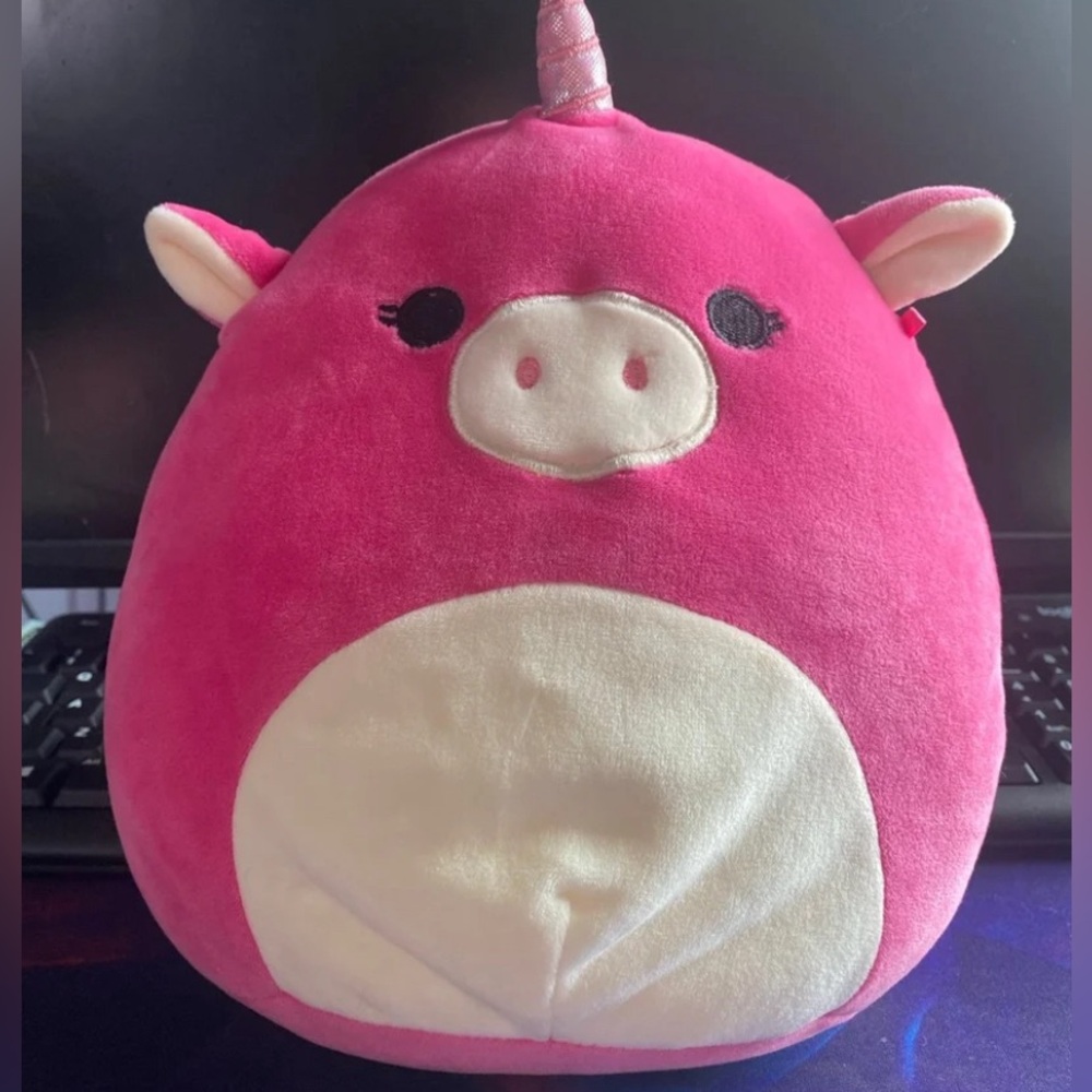 Sena the Pink Unicorn Squishmallow 8”